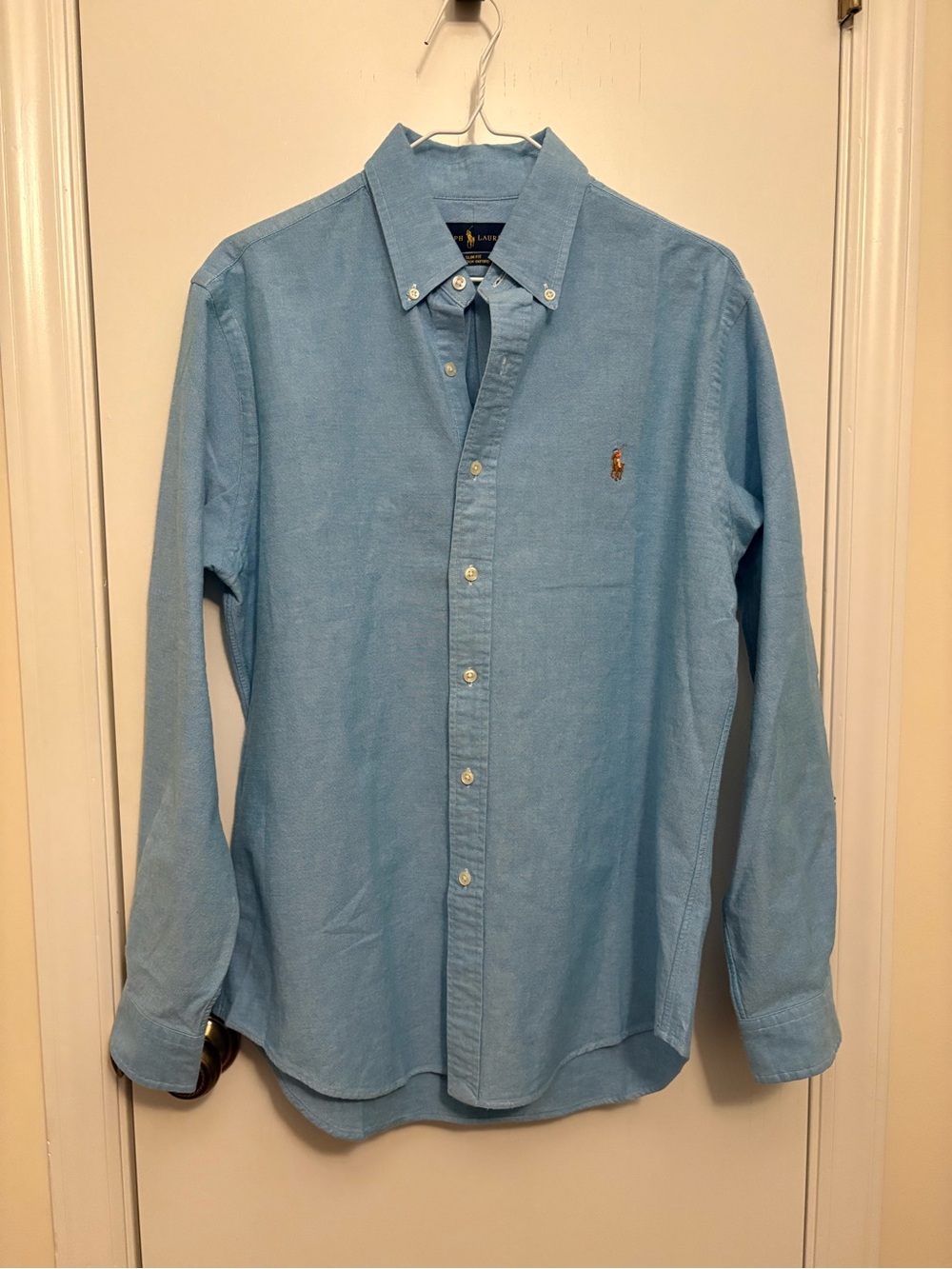 Ralph Lauren Light Blue Button-Down Dress Shirt